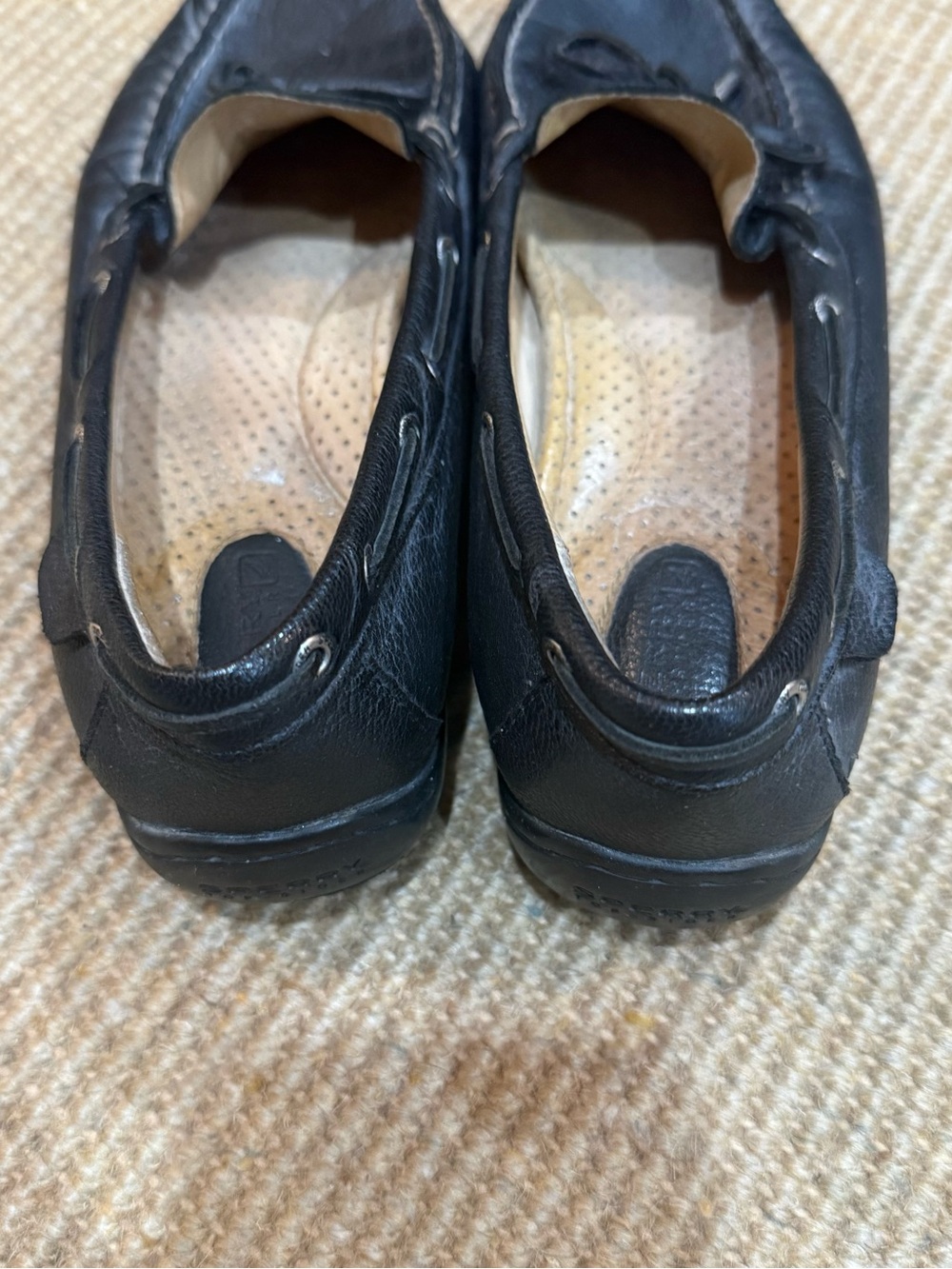 Sperry Black Rubber Sole loafers - Picture 4 of 7